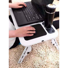 Складаний столик-підставка для ноутбука з кулером 
