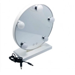 Дзеркало для макіяжу з LED підсвічуванням 